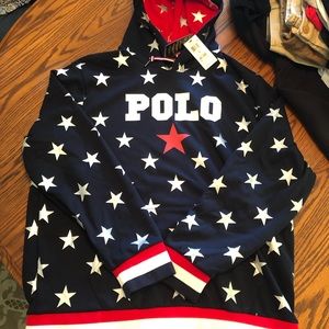 New with Tags Men’s Polo hoodie